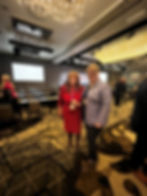 NSBA Board Leader Joanie Meyers and Member Diesha Cooper reflecting our bipartisan commitments.