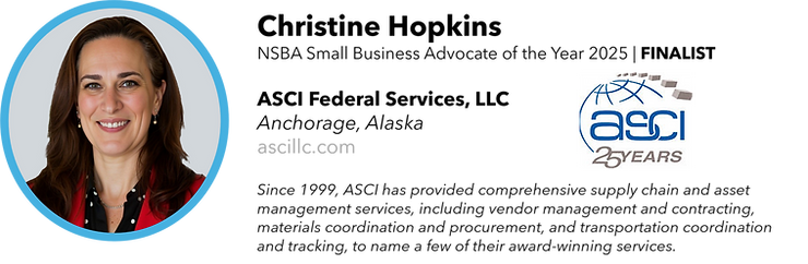 NSBA congratulates the 2025 Advocate of the Year Award finalists and looks forward to celebrating the winner at next week's Washington Presentation.